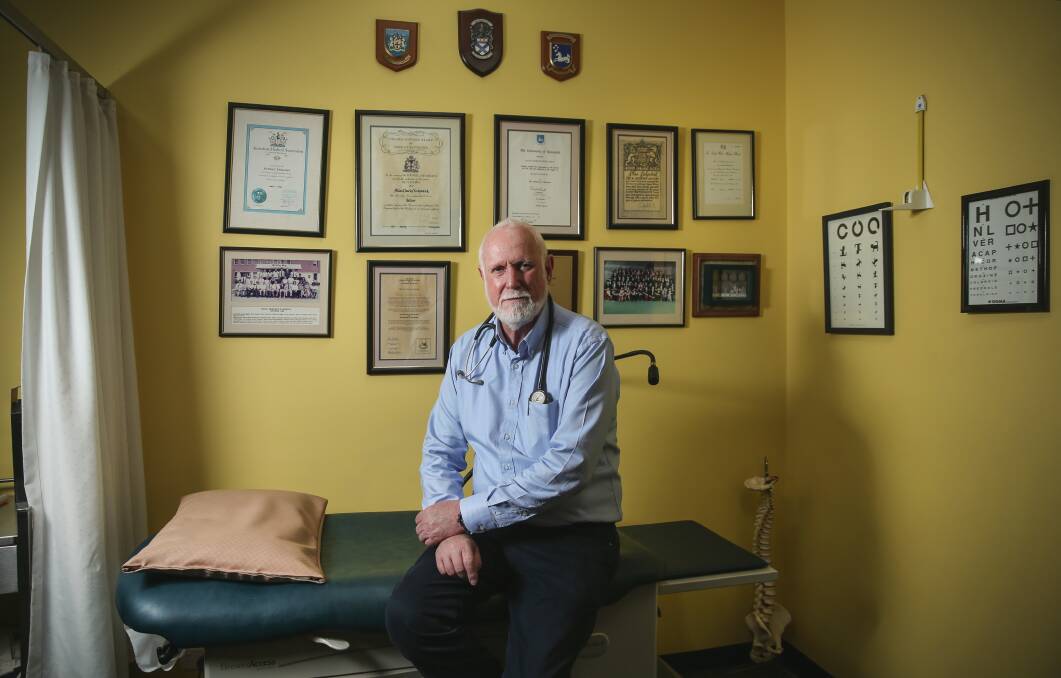 Safe: Cardiff doctor Allan Kirkpatrick wants to work with other GPs to help their patients navigate the medicinal cannabis approvals process so they can access a safe and standardised product. Picture: Marina Neil