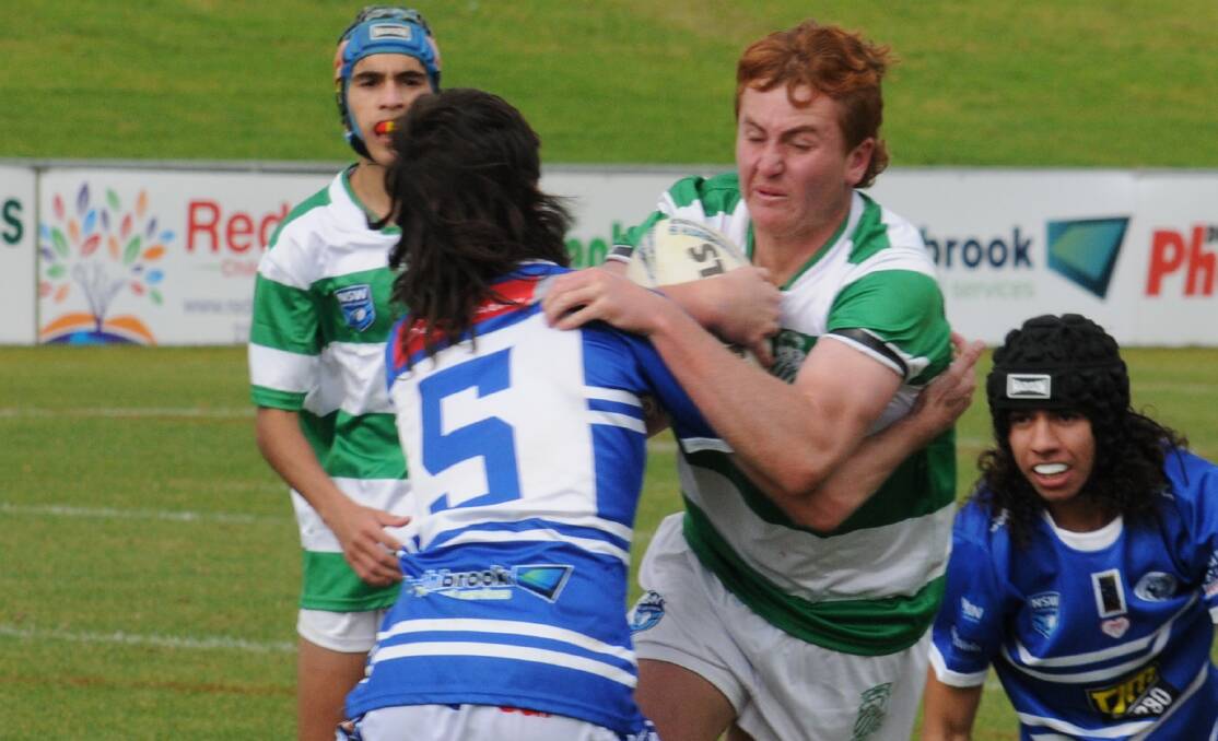 OPPORTUNITY: Harry Stimpson and the Dubbo CYMS under 18s can give the club a Group 11 premiership double this season. Photo: NICK GUTHRIE