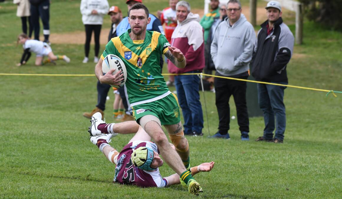 ONE MORE TIME: Luke Trott and his CYMS reserve grade side went incredibly close to an official win on Saturday afternoon. Photo; CARLA FREEDMAN 