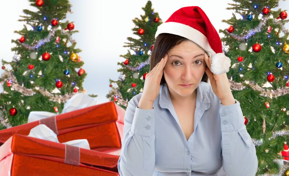 Assistance: Christmas and the holidays can cause various forms of stress, anxiety or depression. It helps to know where to turn for help whether it's you or a loved one experiencing it. Photo: Shutterstock.