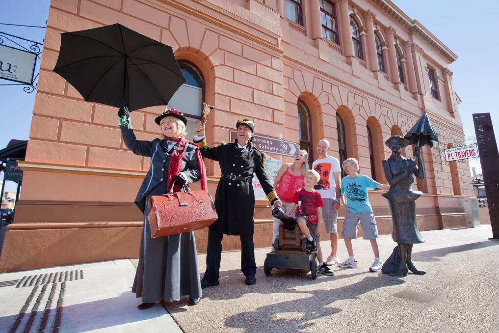 The Story Bank: Linking Mary Poppins to present-day Maryborough.