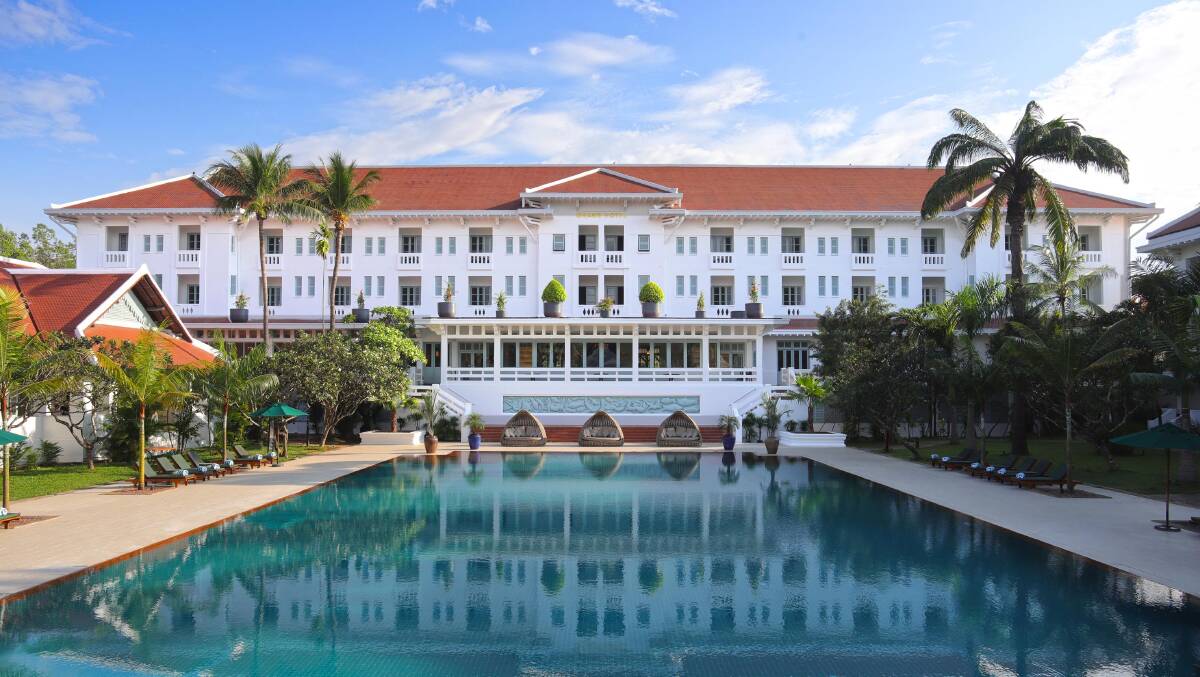 Raffles Grand Hotel d'Angkor: has retained its colonial style