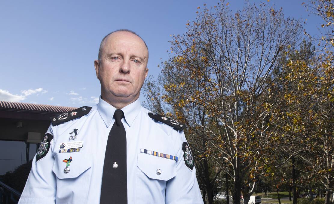 ACT chief police officer Neil Gaughan. Picture: Sitthixay Ditthavong 