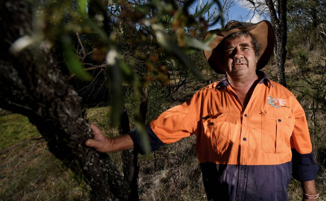 TRACKER: Anaiwan man Don Fermor said he has seen a number of Yurri's [Yowie's] in Stanthorpe, Nundle and Nowendoc throughout the years and that they are likely nocturnal. Photo: Gareth Gardner 270619GGC05
