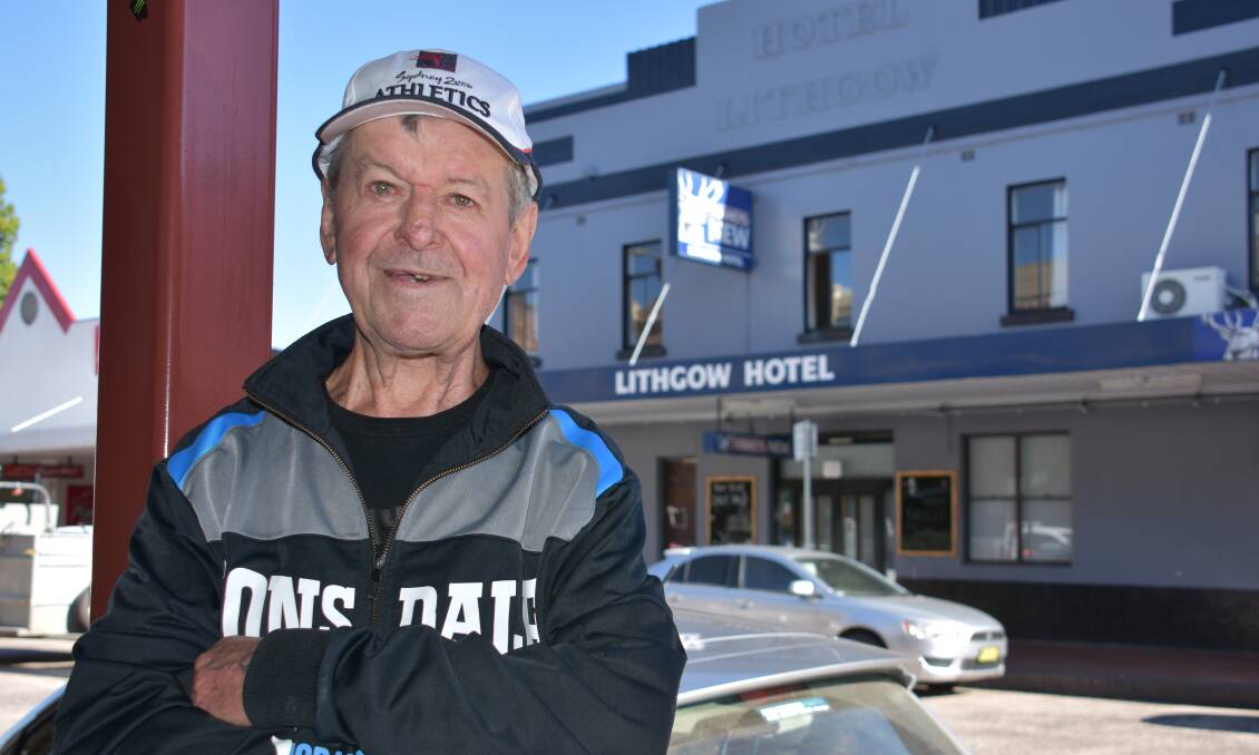 Stepping up: Lithgow's Geoffrey Tame will undertake a 300-kilometre walk for the Westmead Children's Hospital in September.
