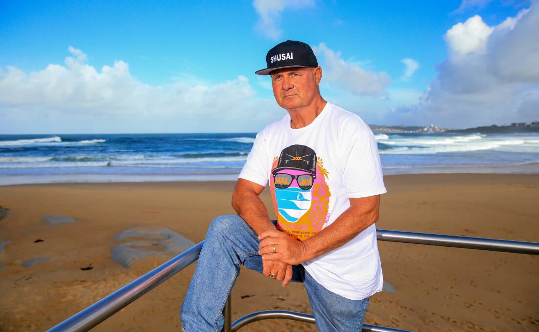 SUPPORT: Curl Curl Longboard Club President Tim Reilly at North Curl Curl Surf Life Saving Club. Picture: Geoff Jones