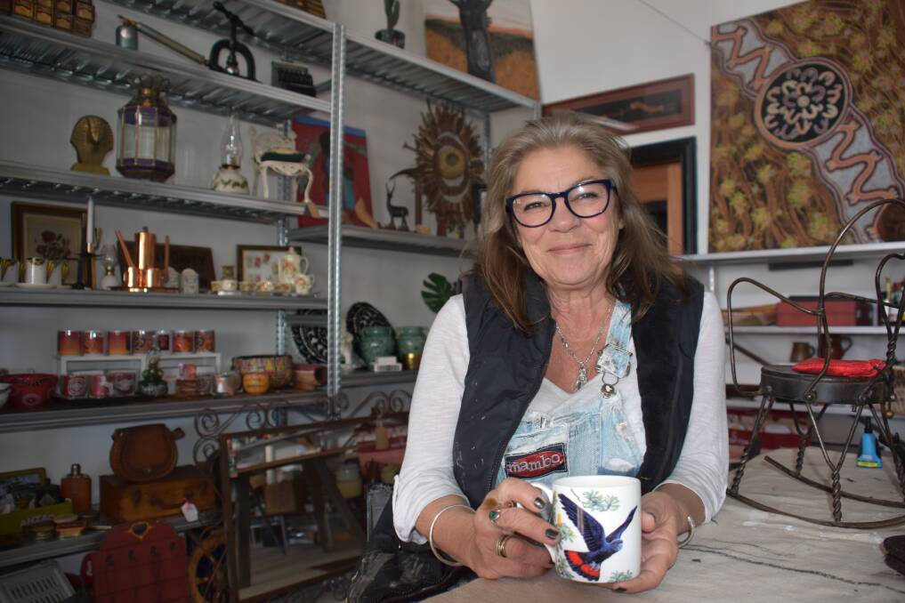 Pride: Leila Constable is proud of her rich heritage and is happy to share it with everyone through her works. Photos: Kirsty Horton.
