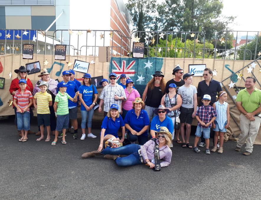 Top Prize: Northern NSW team at the Tamworth Country Music Festival where their float came 1st in their division. Photo: Kirinari.