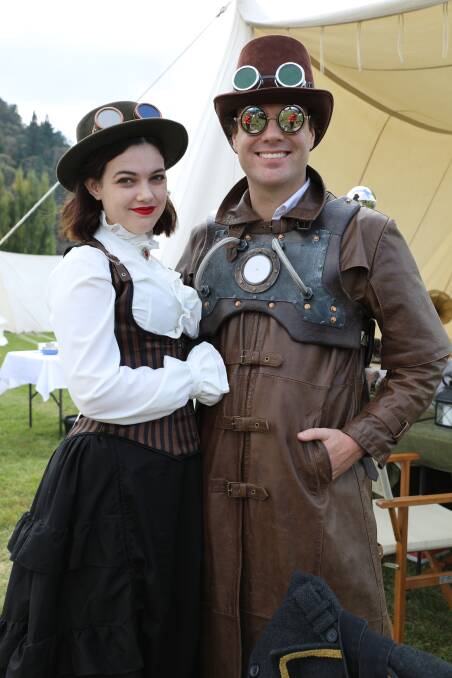 Crafty Costumes: From Steampunk and armour to cowboys and princesses, there is always an amazing varitety of costumes at Ironfest. Photo: Simone Kurtz.