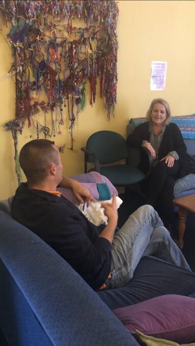 Helping Hands: Always there for those in need are AOD Counsellor, Kristian Judge with Team Leader, Jude Sayers. Photo: Dianella AOD Treatment Service.