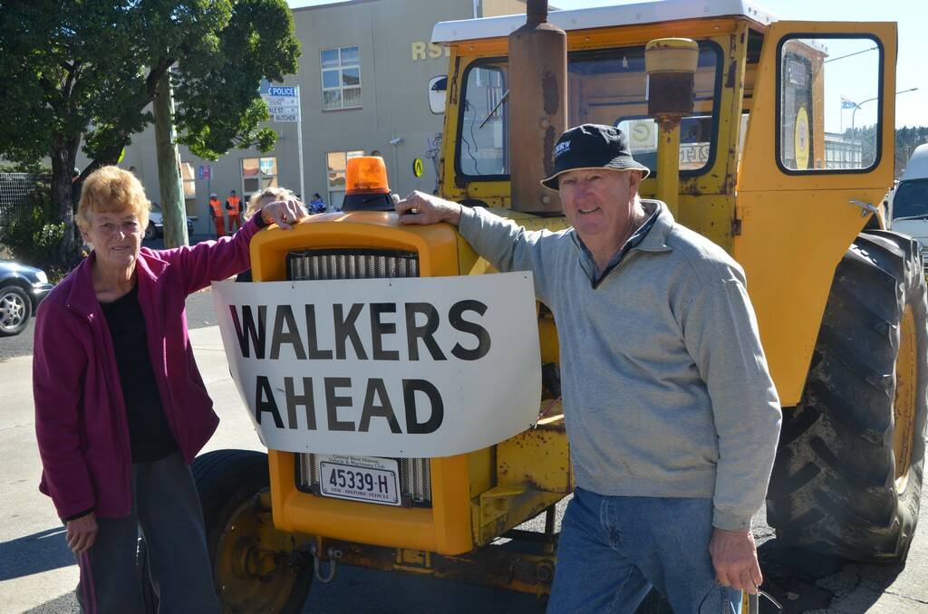 Wonderful walkers: With over 700 people annually taking part in the Walk for Cancer, safety measures help make the event a fantastic success. Photo: File.