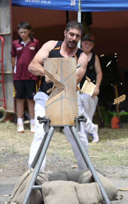 WOODCHOP: Speed and skill will be on display in a range of competitions across the arenas at the 2021 Royal Bathurst Show. Photo: File.