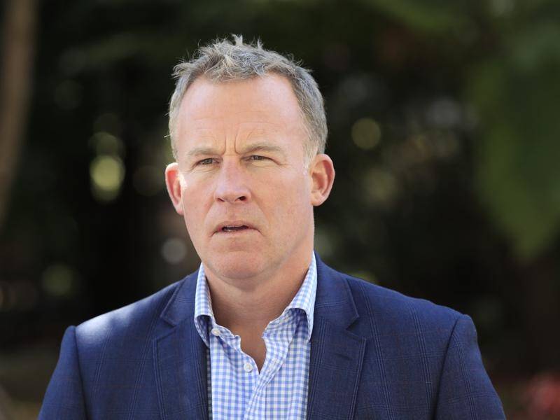 Tasmania Premier Will Hodgman won't vote in a Liberal party room ballot to decide his replacement.