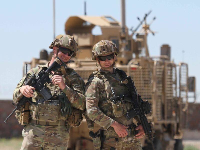 A US troop draw-down in Afghanistan is ahead of schedule.