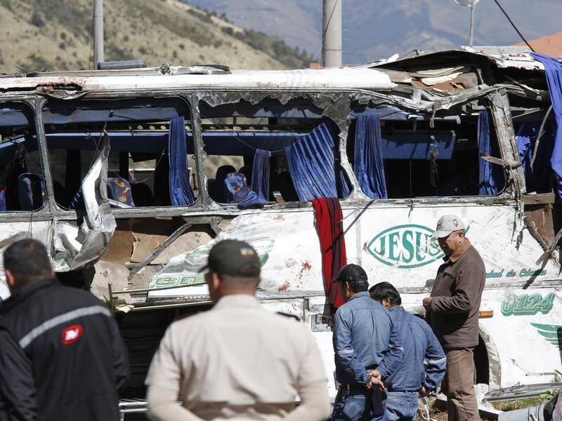 A bus that crashed in Ecuador earlier this week, killing dozens, was carrying 80kg of cocaine.