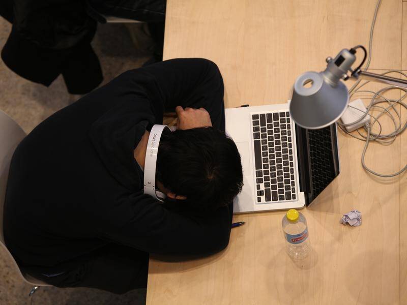 An estimated three million Australians suffer sleep apnoea, which can cause daytime tiredness.