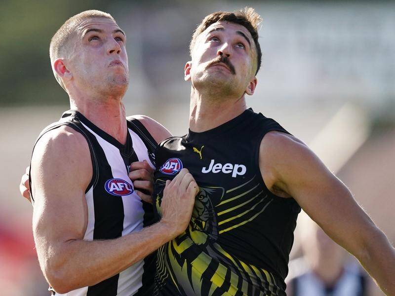 Collingwood are slated to play Richmond in a scratch match before the AFL resumes.