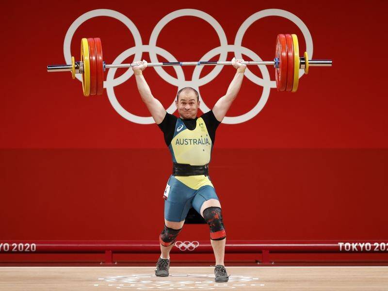 Australia's Brandon Wakeling has finished 13th in the men's 73kg weightlifting division at Tokyo.