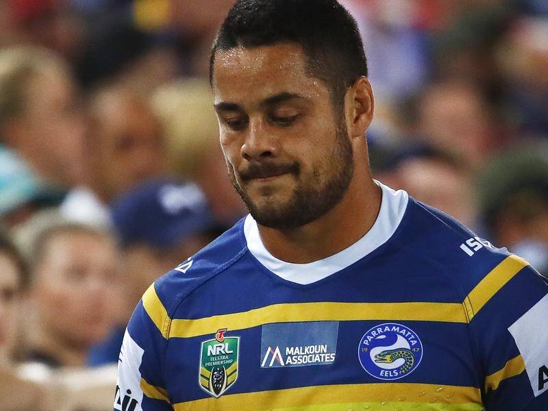 Parramatta's Jarryd Hayne will be out of NRL action for up to six weeks with a second hip injury.
