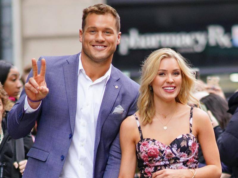 The Bachelor's Colton Underwood, pictured with Cassie Randolph, has come out as gay.