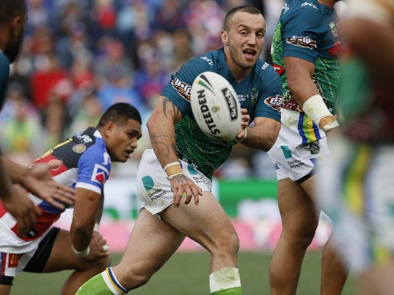 Josh Hodgson made a huge impact for Canberra on Sunday in his return from a knee reconstruction.