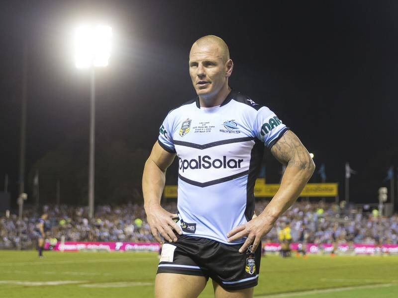 Luke Lewis looks the most likely of an injured Cronulla trio to play in the Penrith NRL clash.