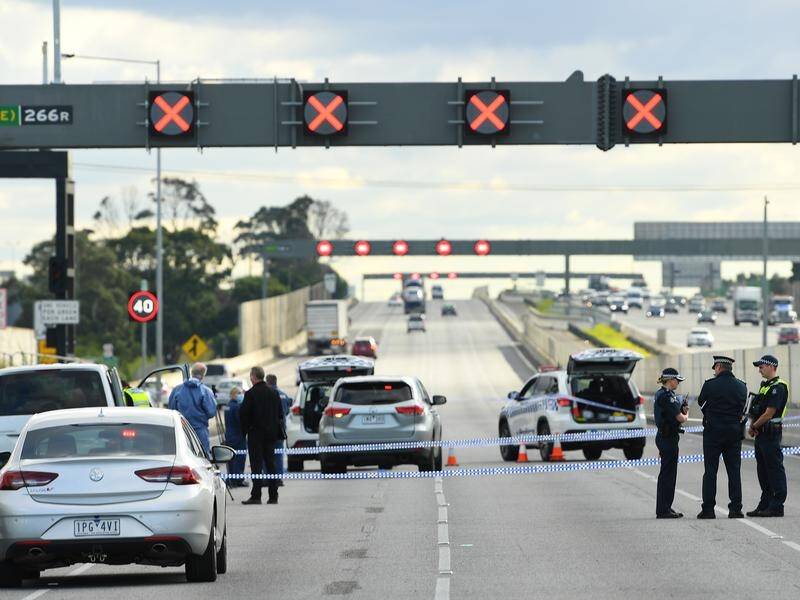 Detectives will examine the circumstances that led to a man being shot dead on the Monash Freeway.