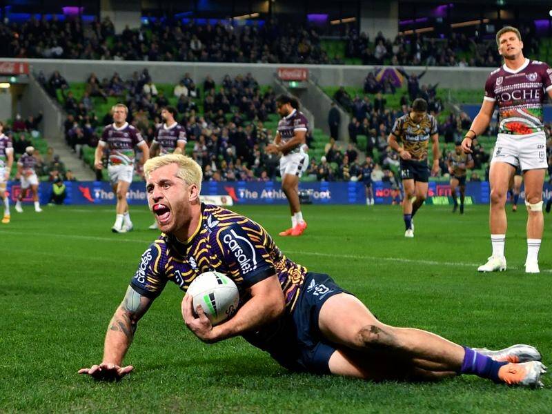 Cameron Munster tormented Manly in his team's NRL win on Thursday night.