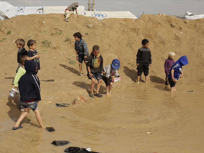 Australian children are among those being held in the squalid Al Hol camp in northeast Syria.