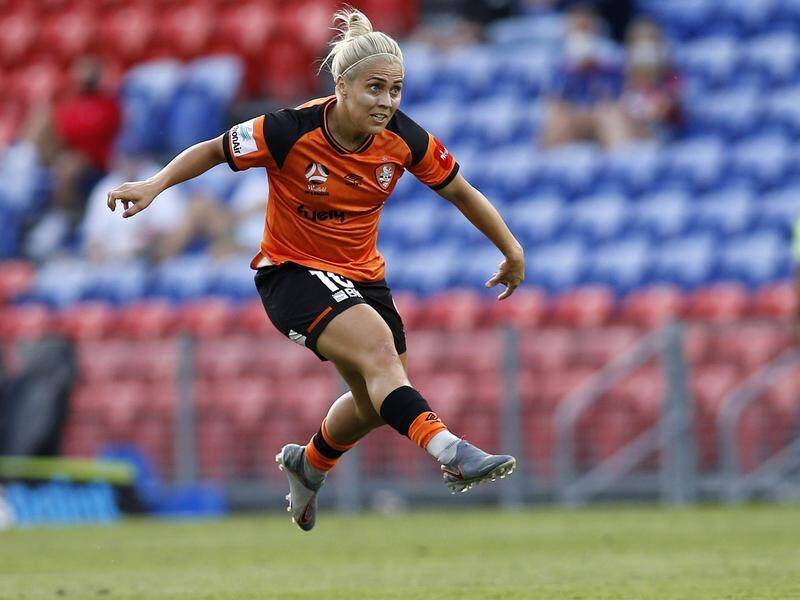 Brisbane Roar star Katrina Gorry is mulling over an offer from an overseas club.