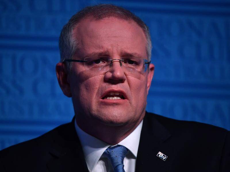 Scott Morrison choked back tears as he spoke of Jo and her son's story in his post-budget address.
