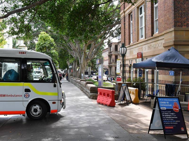 NSW's virus death toll has risen to 26 after an 82-year-old man died at Royal Prince Alfred Hospital