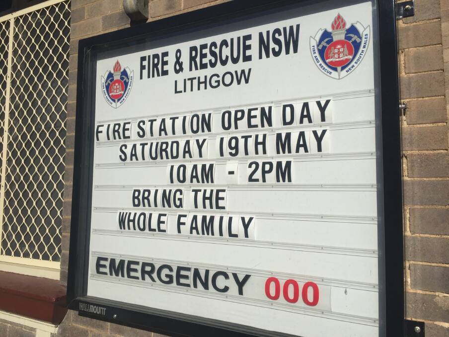 Lithgow region: Get along to a Fire and Rescue open day near you