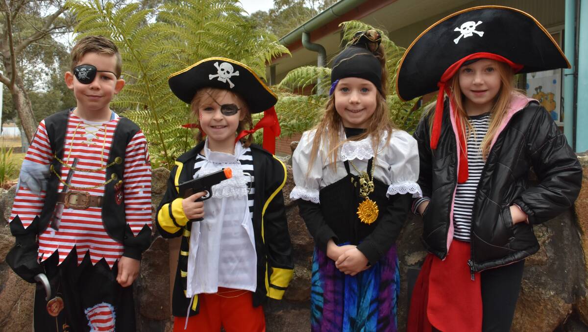 AVAST MATEYS: Congratulations to the Wallerawang Public School crew, who made a spectacular dress-up effort to raise funds for brain cancer on Friday. 