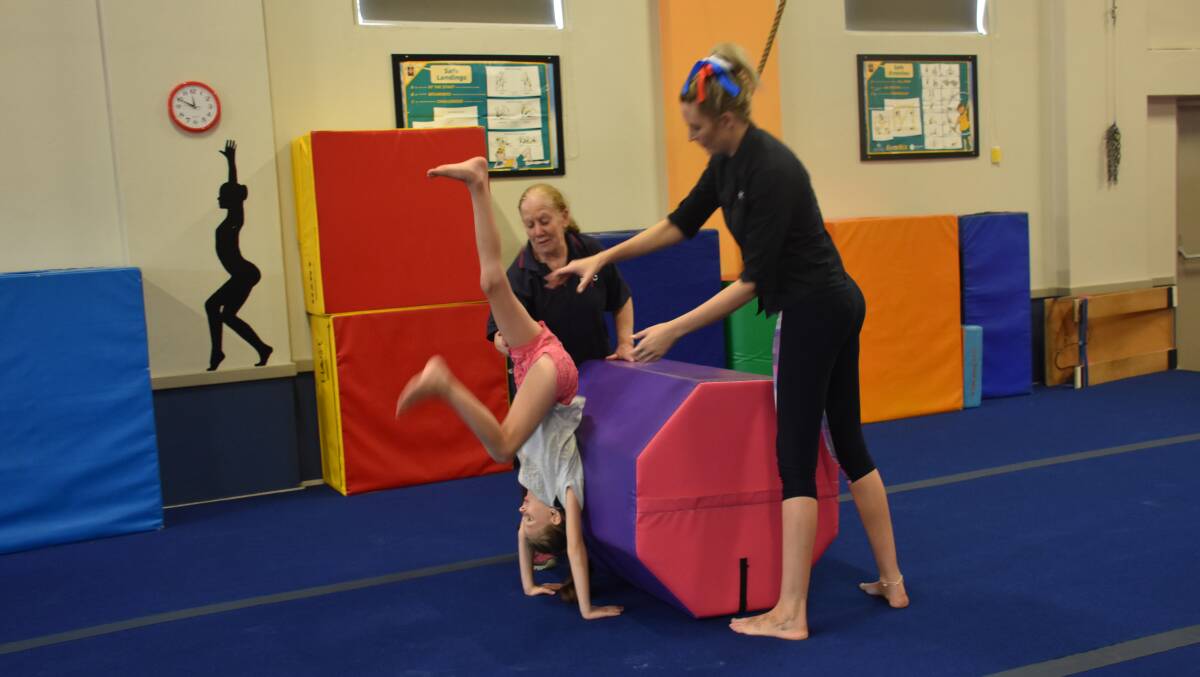 Gymnastics active at the PCYC. 