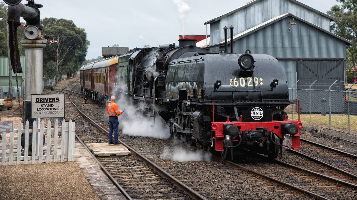 STEAM POWER: Photograph courtesy of Steve Burrows THNSW. 