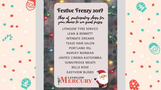 Festive Frenzy: Time to shop local at Lithgow for your chance to win!