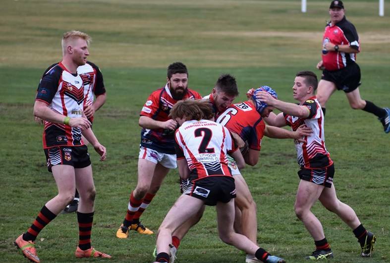 The Lithgow Bears in action this season. Picture: SUPPLIED. 