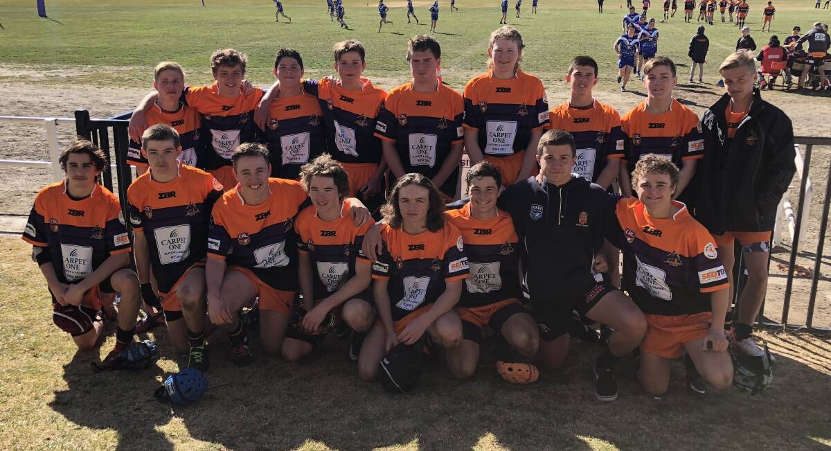 GOOD LUCK: The Under 15's Lithgow Storm side. Picture: SUPPLIED. 