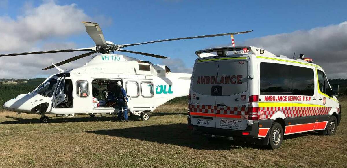Two adults and a child in hospital following serious crash in Lithgow