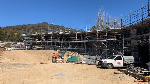 Lithgow Aged Care development at half way point