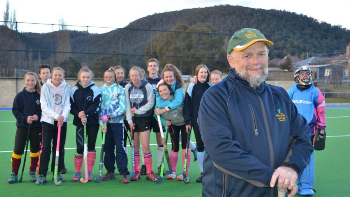 COACH: Wally Gaynor, pictured in 2017 with the Under 15s Workies Whites. FILE IMAGE. 