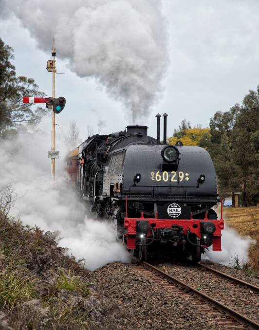 STEAM POWER: Photograph courtesy of Steve Burrows THNSW. 