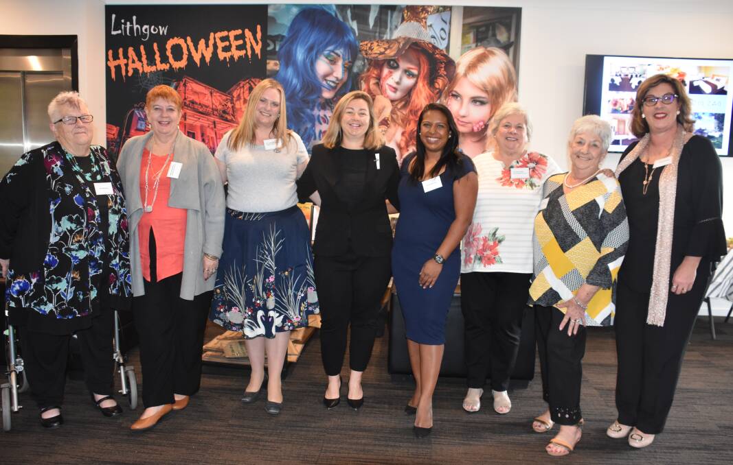 WELCOME: ALGWA executive members Bev Spearpoint, Wendy Waller, Cassandra Coleman, Soraya Mahomed, Polly Makim, Dianna Baker, Colleen Fuller and Allyson Bradford. Picture: KIRSTY HORTON. 