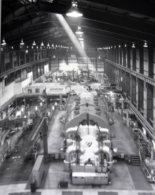 HISTORIC: The turbine hall at Wallerawang Power Station. Photo: DELTA ELECTRICITY lm010715delta