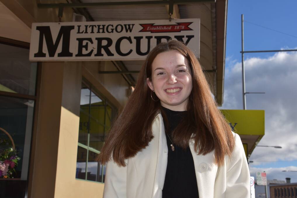 MERCURY RECRUIT: Year 10 student Grace Glendinning has been with the Mercury this week on work experience. 