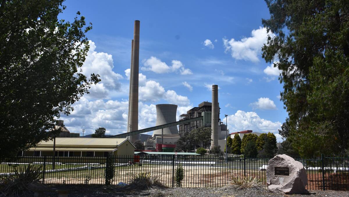 SITE: The former power station at Wallerawang. 