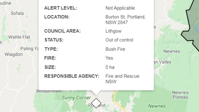 Small bushfire at Portland quickly contained