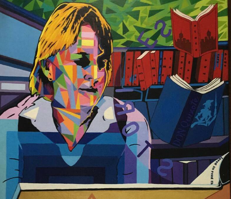 PORTRAIT: Sharon Lewis from Lithgow Library and Learning Centre. Picture: Courtesy of the artist. 