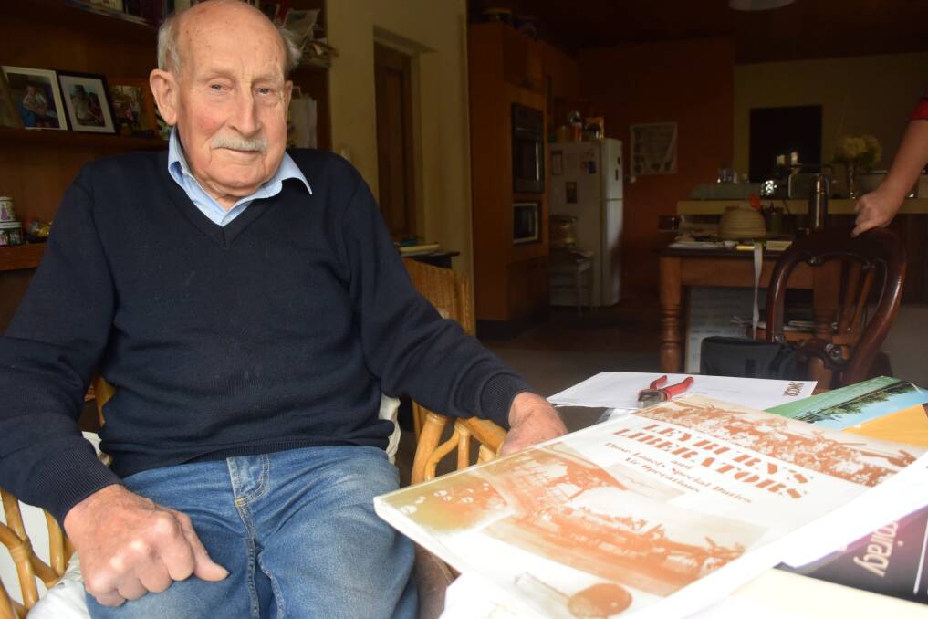 Ian Litchfield OAM at his Hampton home. Picture: KIRSTY HORTON. 